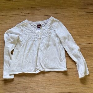 Tea Cream Cardigan Sweater